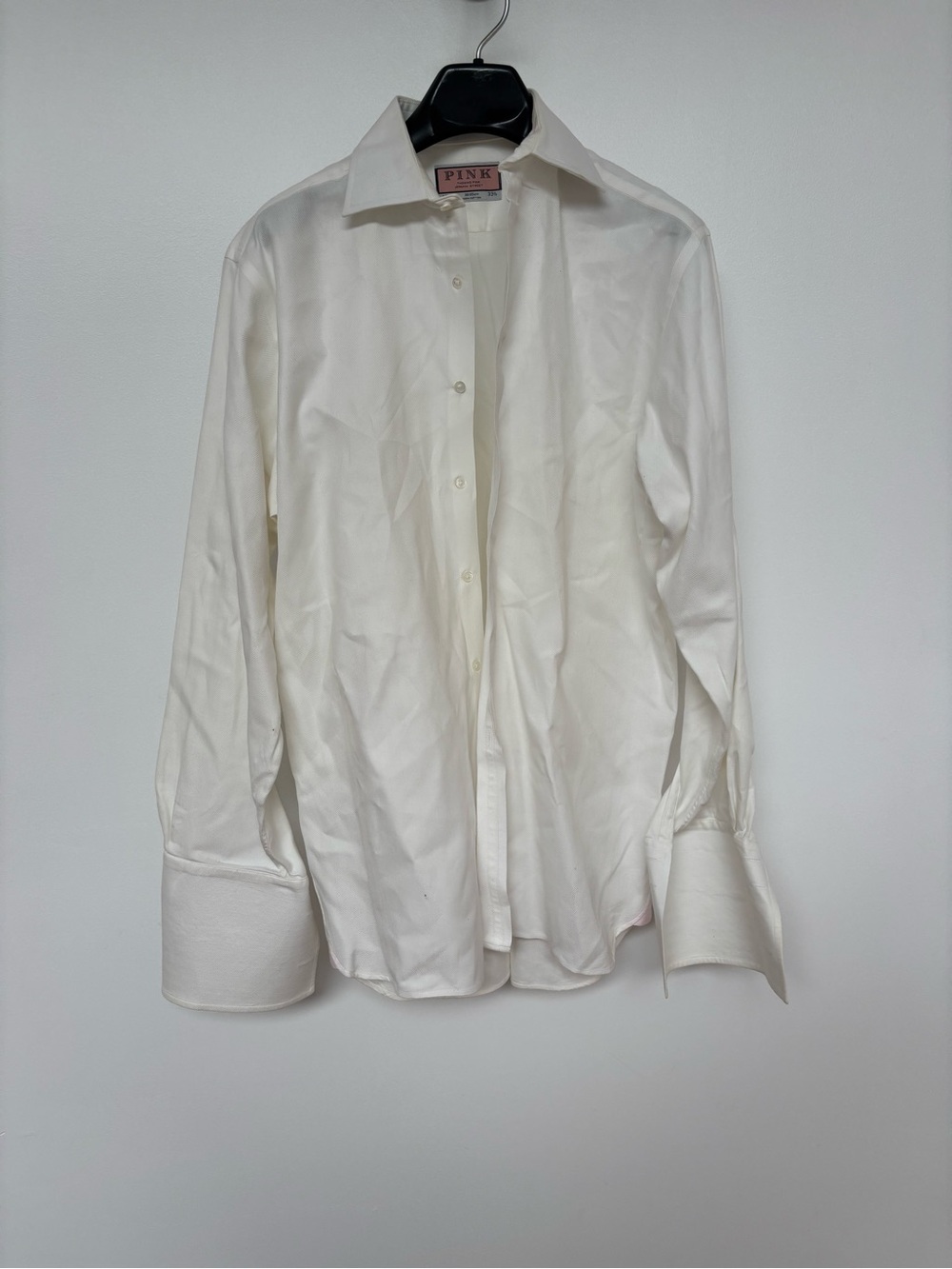 Thomas Pink White Classic Dress Shirt - Men's